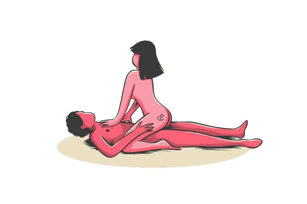 mujer arriba